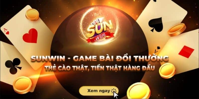 Sunwin là trang game bài đổi thưởng tín